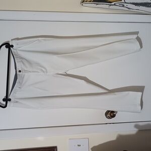 Adidas light weight white golf pants 36 Waist 26 inside leg